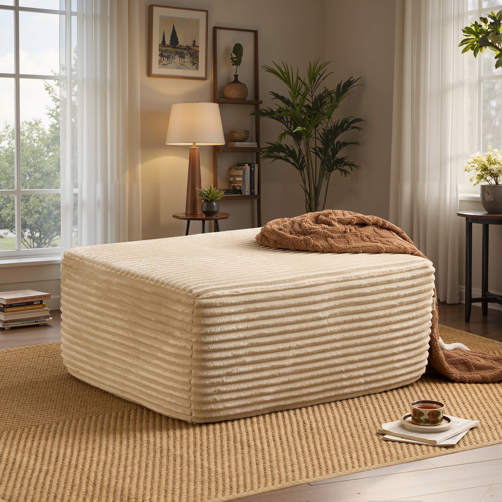 Ovios Oversized Ottoman Footrest for Sofa